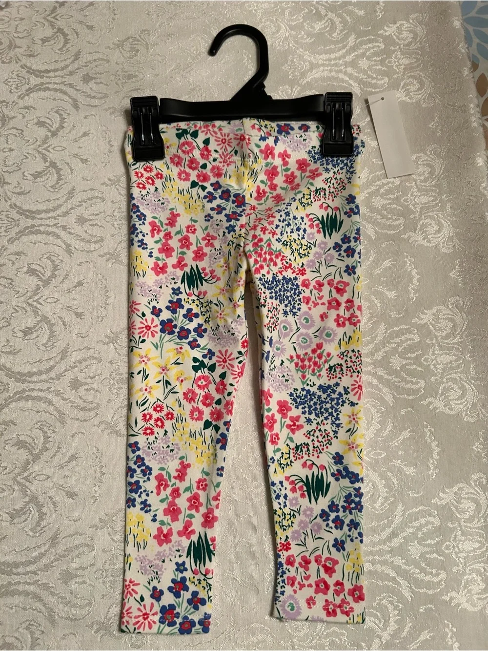 Wonder Nation Baby Girl Clothes Size 12 Months-Tops, Leggings & Bodysuit 5 Pack